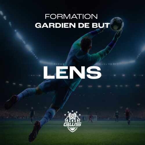 Guillaume Warmuz encadre un entraînement de gardiens de but à Lens – formation GWS Academy