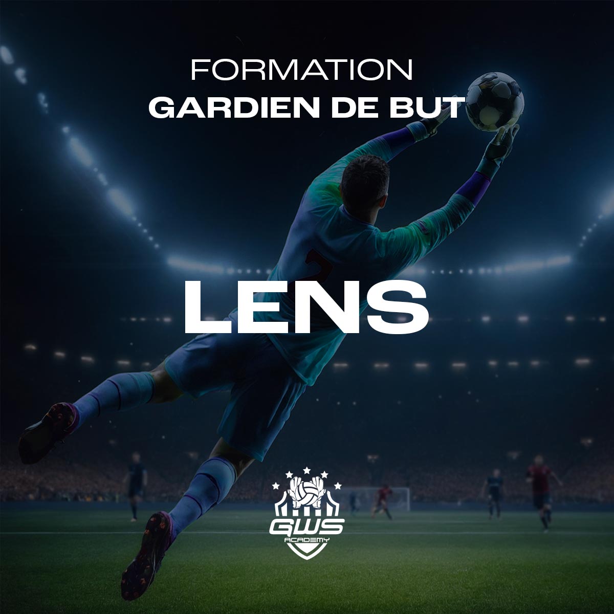 Formation gardien de but à Lens – Entraînement à Lens Guillaume Warmuz encadre un entraînement de gardiens de but à Lens – formation GWS Academy